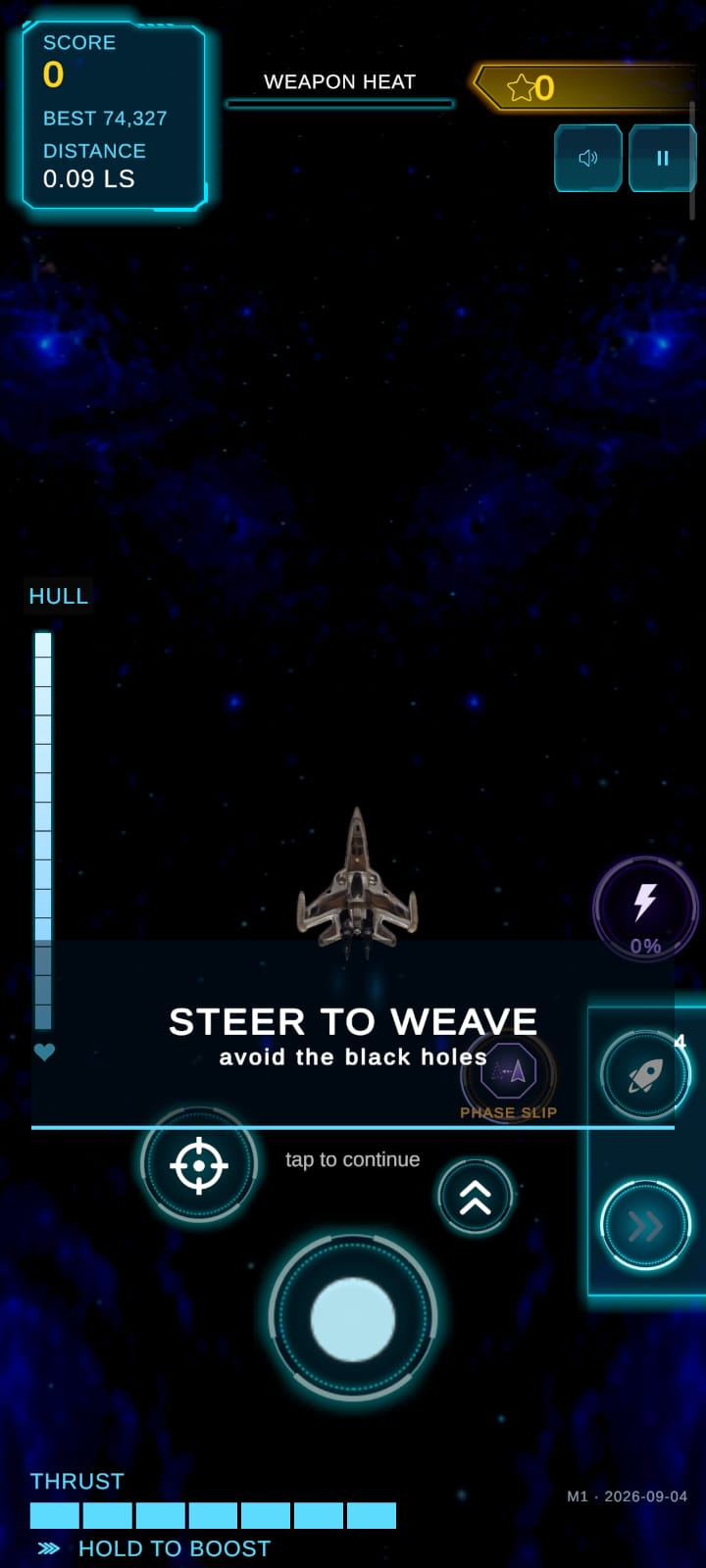Black Hole Drift: Space Runner screenshot 3