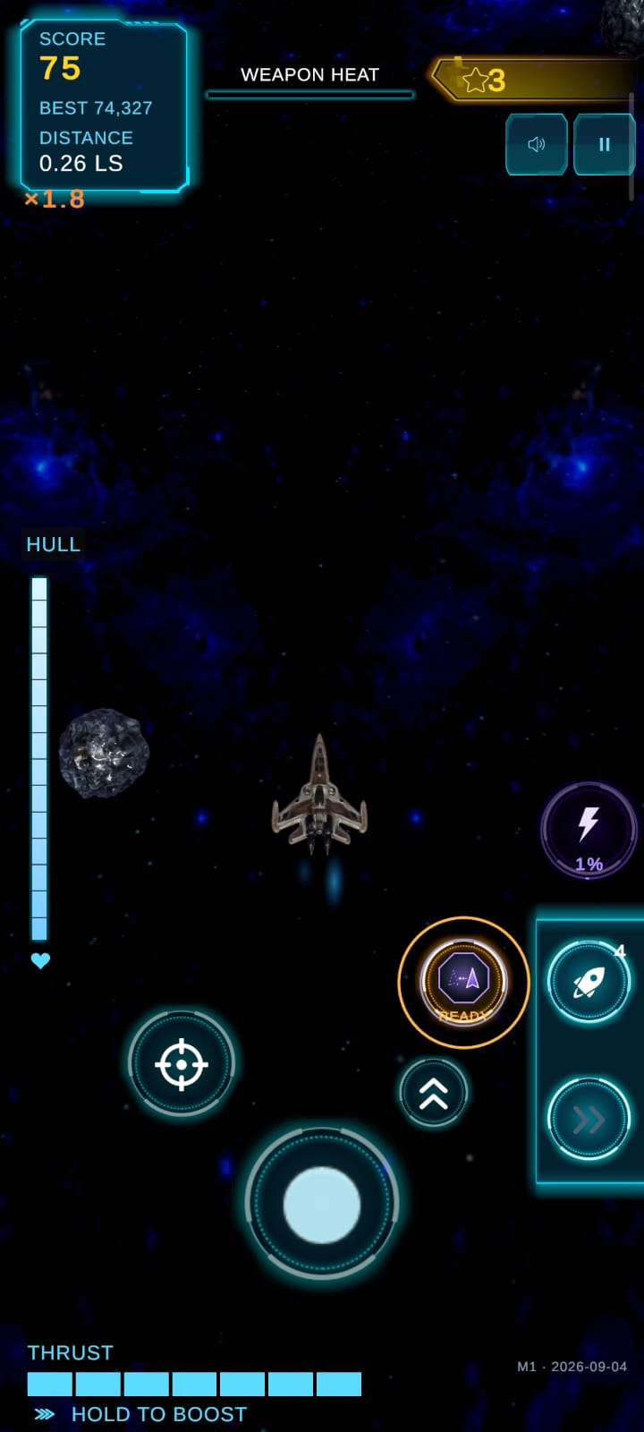 Black Hole Drift: Space Runner screenshot 4