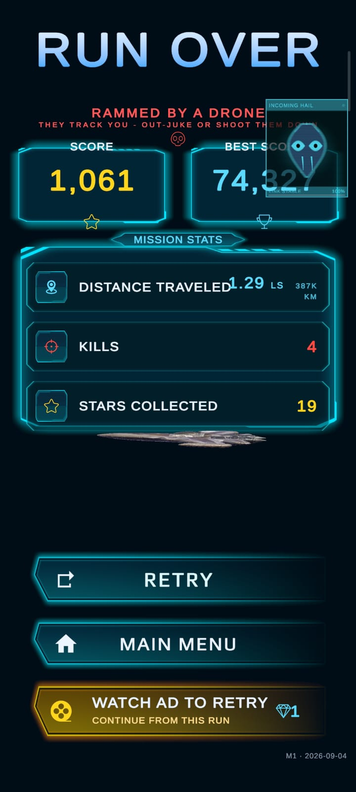 Black Hole Drift: Space Runner screenshot 5